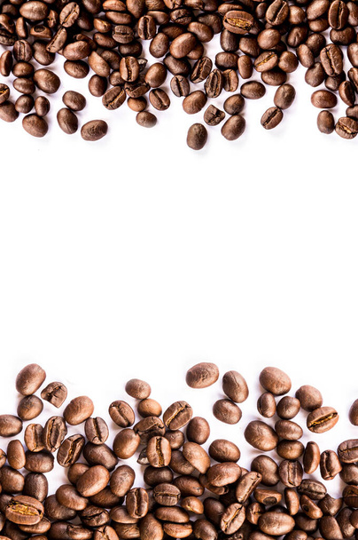 coffee beans background with empty copy space for text - Photo, Image