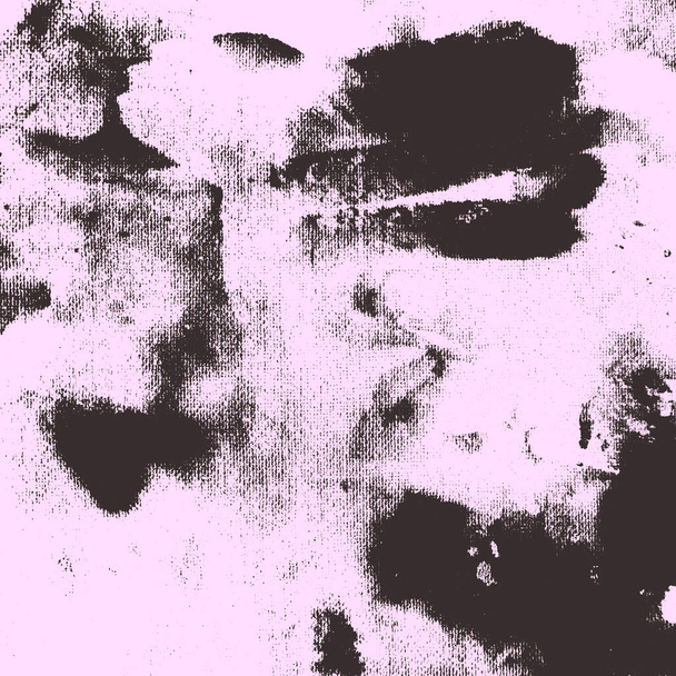 Graffiti artístico nu. Decoração em aquarela. Tie Dye Backdrop. Papel de parede preto contemporâneo. Pink Dirty Drawing. Impressão em angústia preta. Pink Hand Drawn Canva (em inglês). Ilustração da escova nua. - Foto, Imagem