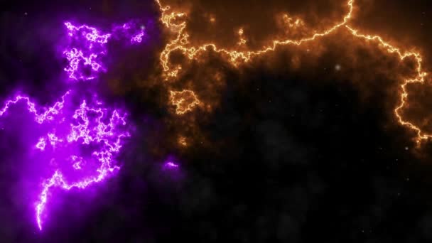 Наука Космічна туманність фонове відео рухомих зірок туманність обертання простору
 - Кадри, відео