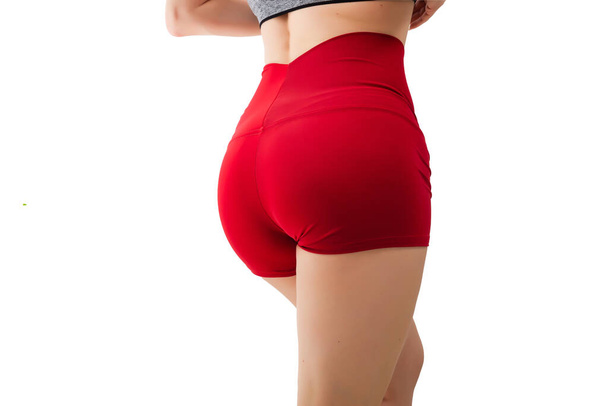 athletic woman shows on the ass - Foto, Imagen