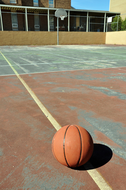 Outdoor Basketball Court - Photo, Image