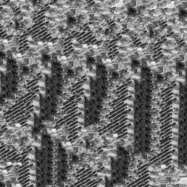 Абстрактный темный гранж фон, старомодный грубый узор - Фото, изображение