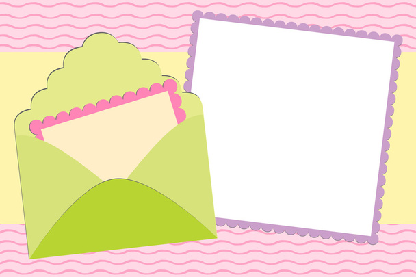 Blank background for greetings card - Вектор,изображение