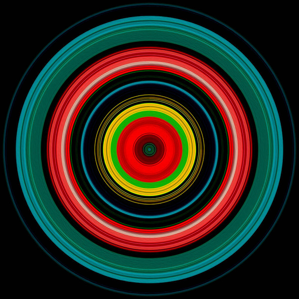 Геометрия Круговой абстрактный фон для оформления - Фото, изображение