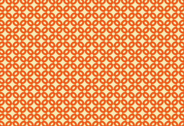 πορτοκαλί λουλούδια μοτίβο φόντο - εικονογράφηση σχεδιασμό  - Φωτογραφία, εικόνα