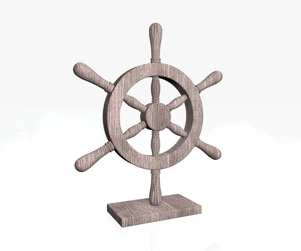 Nautical wheel - Photo, Image