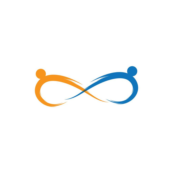 Infinity Design, векторный шаблон логотипа Infinity - Вектор,изображение