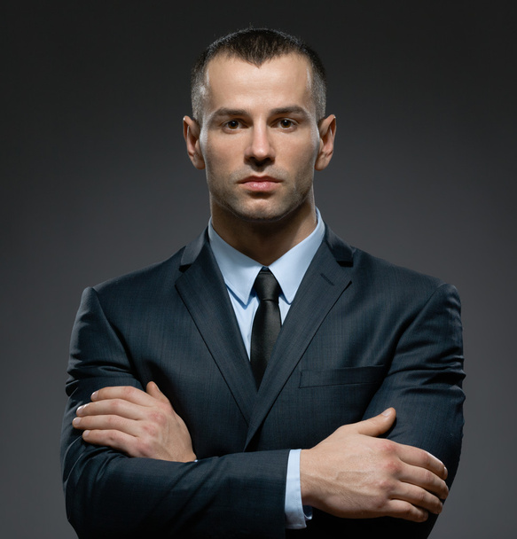 Business man crossed arms - Photo, Image