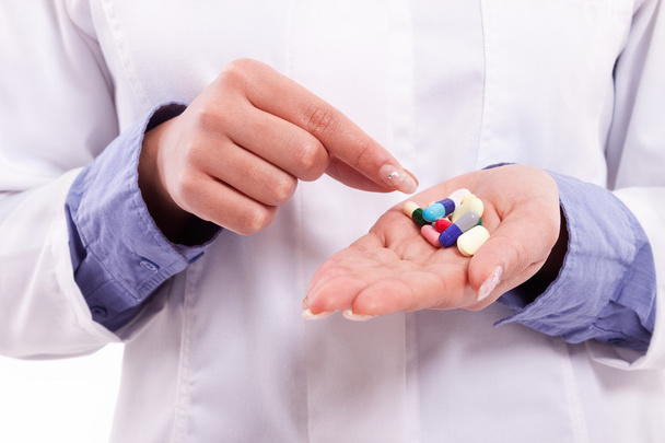 Pills close up - Photo, image