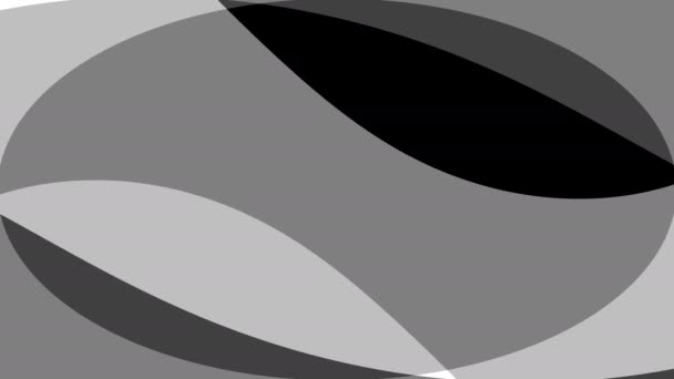 Αφηρημένη στρώση Yin Yang μάσκα σύμβολο ισορροπίας - Πλάνα, βίντεο