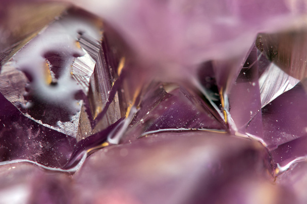Fantastic background , magic of a stone. Crystal purple (big col - Φωτογραφία, εικόνα