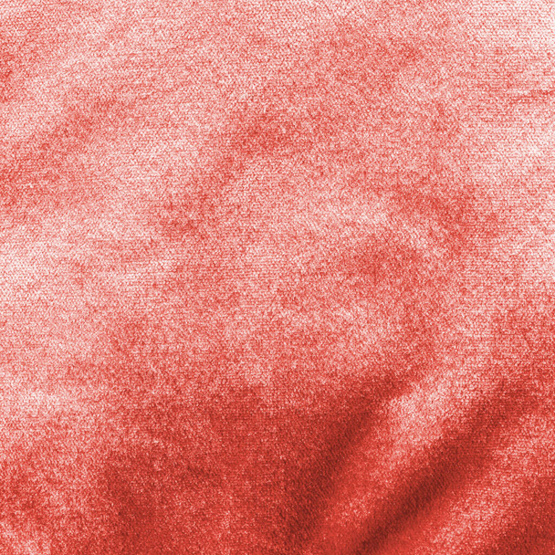Rood fluweel achtergrond of velours flanel textuur gemaakt van katoen of wol met zachte fluffy fluweelzachte satijnen weefsel doek rose goud metallic kleur materiaal    - Foto, afbeelding