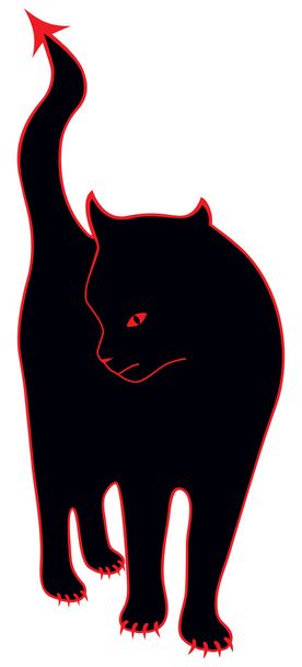Devil Cat - Vector, Image