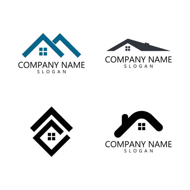 Нерухомість Логотип Шаблон Нерухомість
 - Вектор, зображення