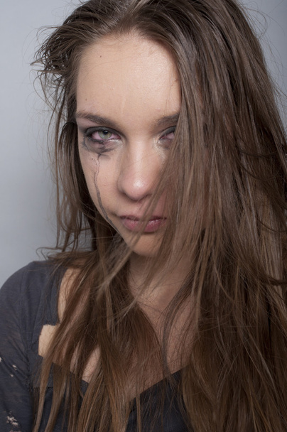 junge Frau weint - Foto, Bild