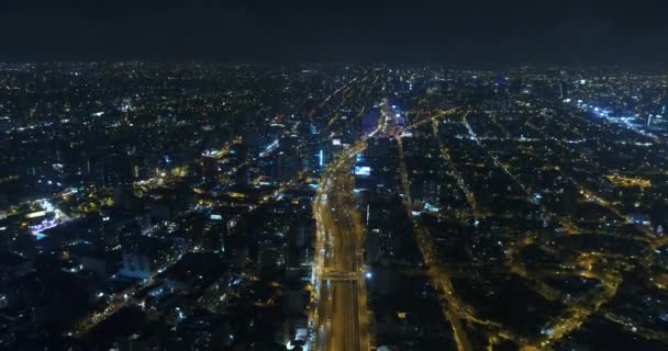 Mirafloresin piiri, Lima Perussa. Antenni video tehty drone yli pääkaupunki. Aikaero tai hyper raukeaminen. - Materiaali, video