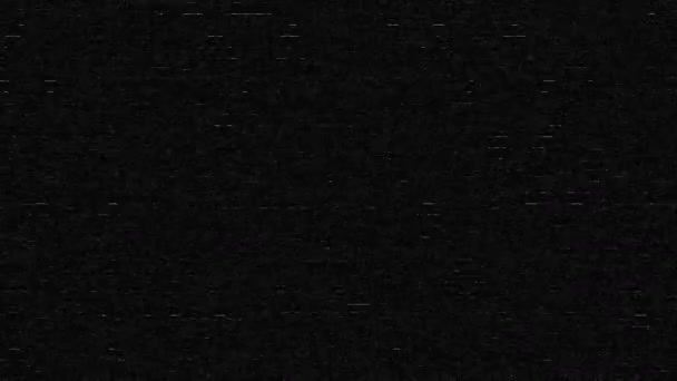 VHS Лента Тюнинг Грязь Отслеживание Маска ленты Запись экрана Грохот - Кадры, видео