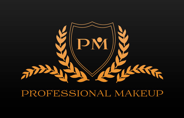 Maquillage professionnel avec fond coloré - Photo, image