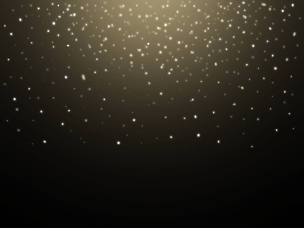 Defocused Lights Absztrakt háttér. Defokted fehér és arany fények sötét háttér .. - Fotó, kép