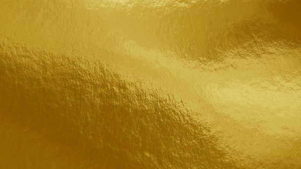 Фон из золотой фольги с подсветкой и неровной текстурой - Фото, изображение