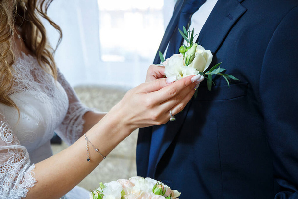 Příslušenství ženicha ve svatební den - Fotografie, Obrázek