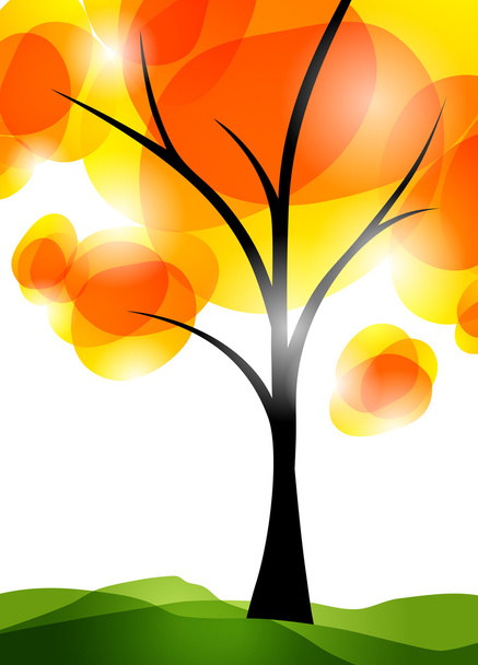 Autumn background - Vector, Image