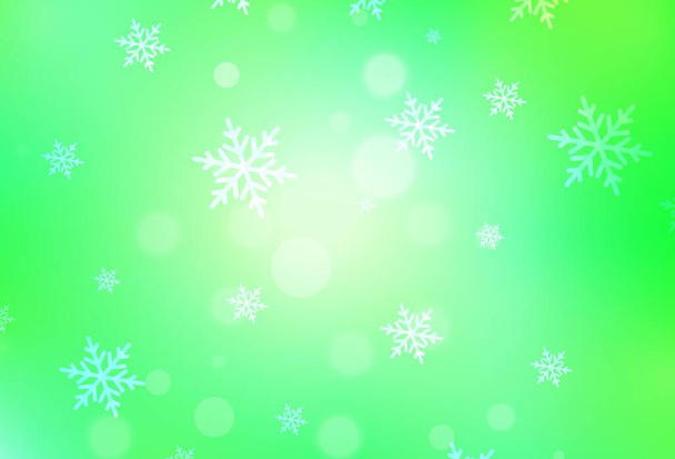 Light Green, Yellow διανυσματική υφή σε στυλ γενεθλίων. Ένα πολύχρωμο σχέδιο σε χριστουγεννιάτικο στυλ με κλίση. Έξυπνος σχεδιασμός για την προώθηση του πανεπιστημίου. - Διάνυσμα, εικόνα