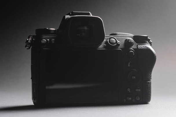 クローズアップカメラ,バックスクリーンやディスプレイ,ファインダー,カメラの新しいシリーズ2021.. - 写真・画像