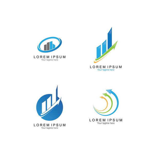 Vector de plantilla de logotipo profesional de Business Finance - Vector, imagen