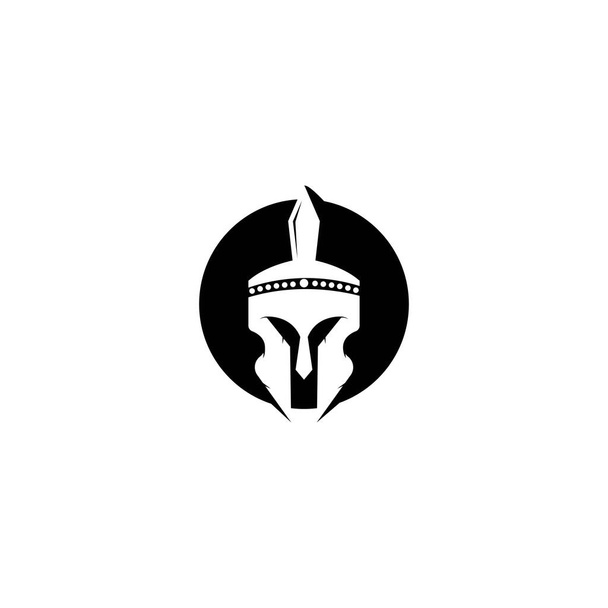 espartano logotipo vector icono plantilla - Vector, Imagen