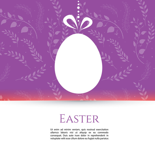 Easter design template - Vektori, kuva