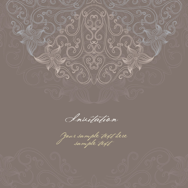 Elegant invitation cards - Vektor, obrázek