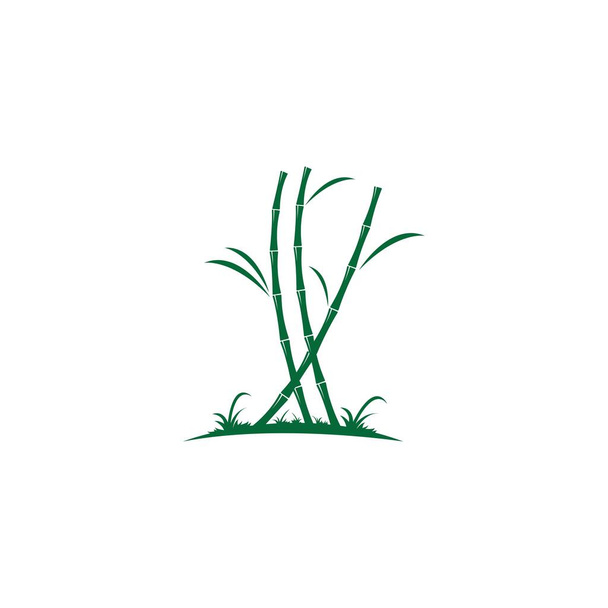 Sokeriruokokasvien logo-vektori - Vektori, kuva