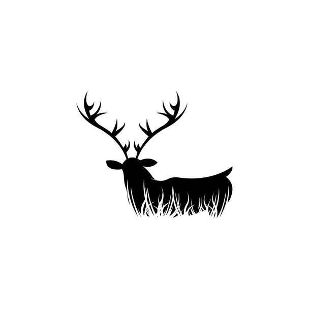 Deer Logo Template Vektor - Vektor, Bild
