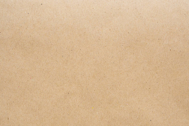 Fondo de cartón de textura de hoja de papel kraft reciclado ecológico marrón - Foto, Imagen