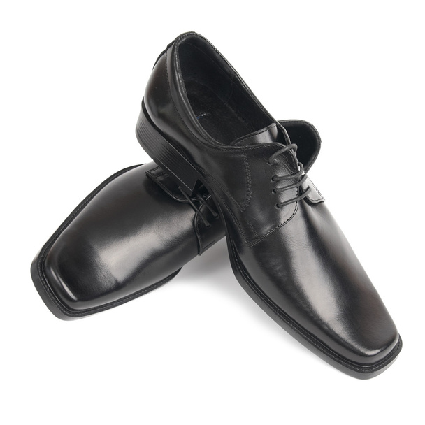 Pair of man's black shoes - Photo, Image