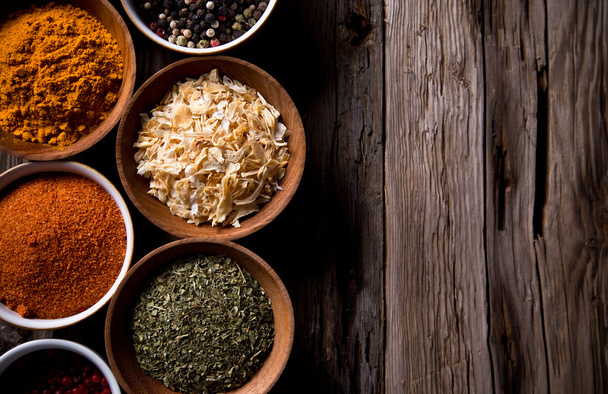 Assorted spices - Фото, изображение