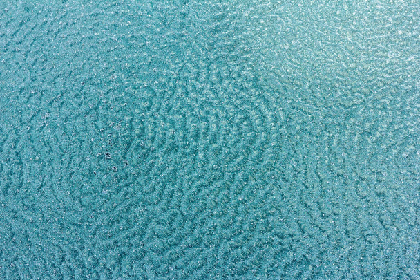 Mráz na povrchu, ledové krystaly - Fotografie, Obrázek