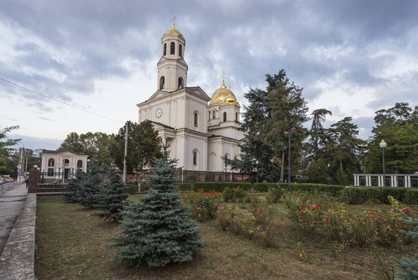 Crimea. Simferopol. Alexander Nevsky Cathedral - Zdjęcie, obraz