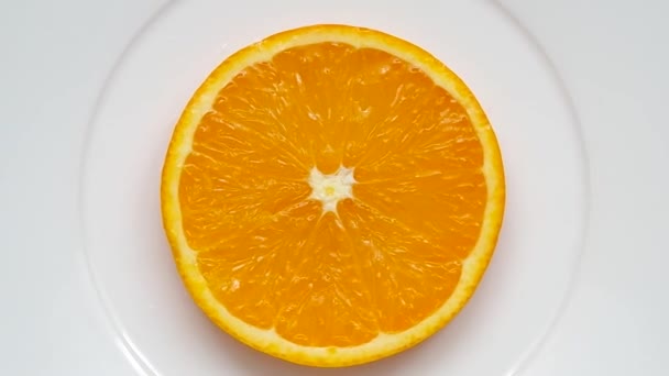 Sliced orange - Video, Çekim
