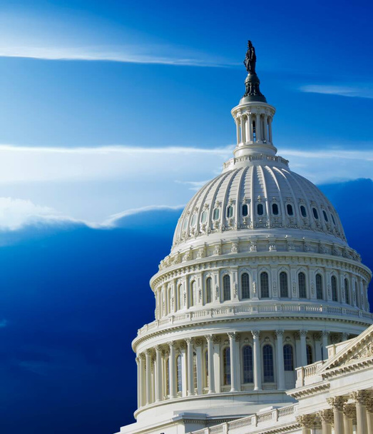 Capitol Building in Washington DC Stany Zjednoczone Ameryki - Zdjęcie, obraz