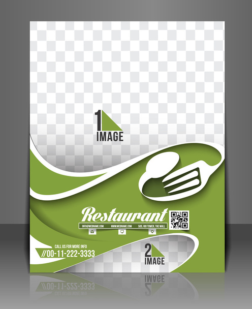 Restaurant & Hotel Menu Card - Vector, Image