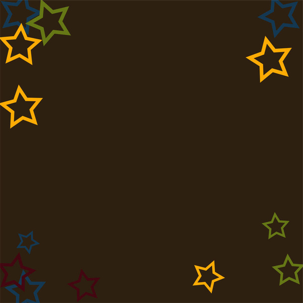 векторні шпалери з зірками на коричневому фоні
 - Вектор, зображення