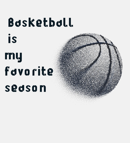  basketbal je moje oblíbená sezóna - Fotografie, Obrázek
