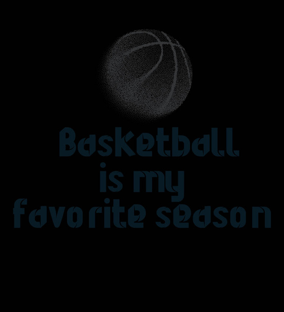  バスケットボールは私の好きな季節です - 写真・画像
