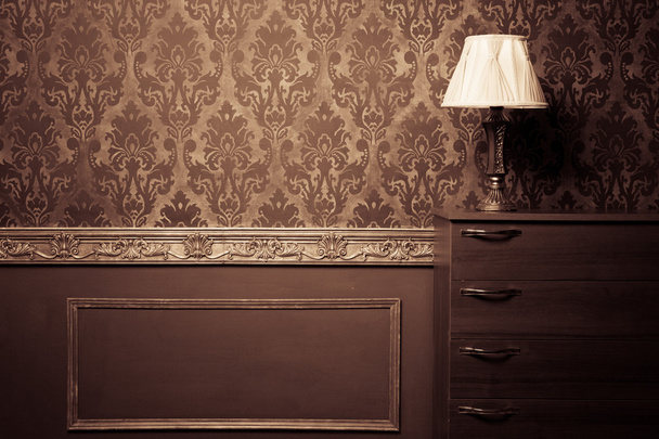 Vintage room interior toned image - Photo, Image
