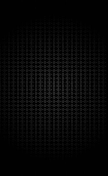 Panoramische textuur van zwarte en grijze koolstofvezel - illustratie - Vector, afbeelding