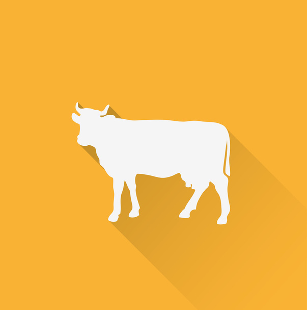Cow icon - Vector, Image