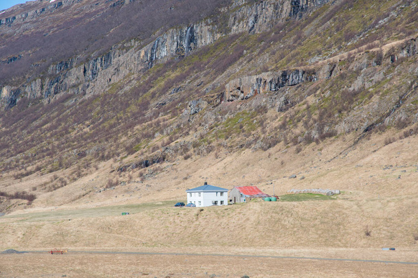 Old farmhouse in Fljotsdalur valley in east Iceland - Photo, Image