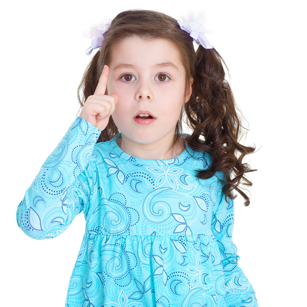little girl warns - Foto, immagini